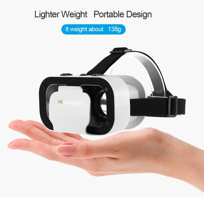 VR Glasses 3D Viar Phone Virtual Reality Headset Helmet Devices Smart Lenses Goggles For Smartphones Cell Hedset Mobile Game Set