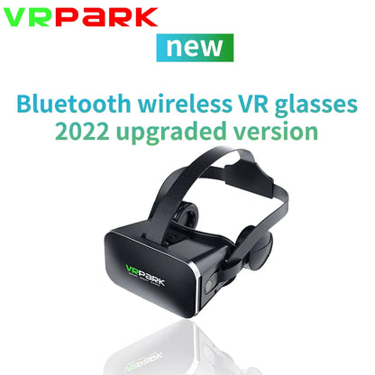 Virtual Reality VR Glasses 3D Headset Bluetooth Devices Smart Phone Helmet Goggles Lenses Smartphone Viar Headphones Cell Mobile