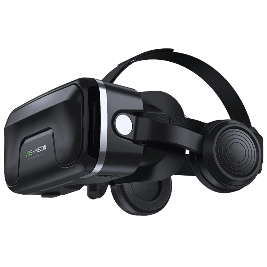 3D Virtual Reality VR Glasses For Phone Mobile Smartphones 7 Inch Headset Helmet Game Wirth Real Viar Goggles Cell Device Lenses