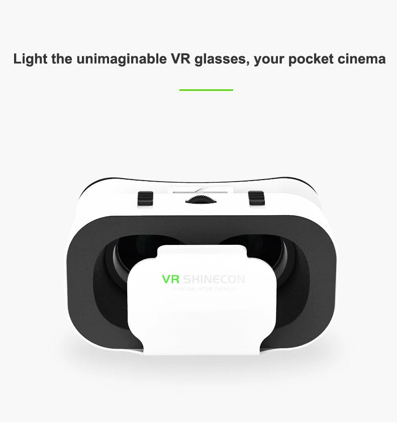 3D Virtual Reality VR Glasses For Phone Mobile Smartphones 7 Inch Headset Helmet Game Wirth Real Viar Goggles Cell Device Lenses