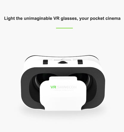 3D Virtual Reality VR Glasses For Phone Mobile Smartphones 7 Inch Headset Helmet Game Wirth Real Viar Goggles Cell Device Lenses