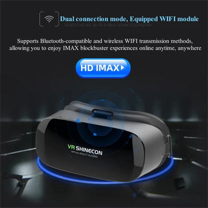 Qianhuan Magic Mirror VR Glasses AIO5 - All-in-One 3D Stereo Game and Movie Virtual Reality Technology Smart Device, No Phone Re