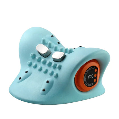 Electric Cervical Massager Spine Stretch Neck Shoulder Cervical Muscle Relaxation Device Shoulder Massag Pillow Spine Correction