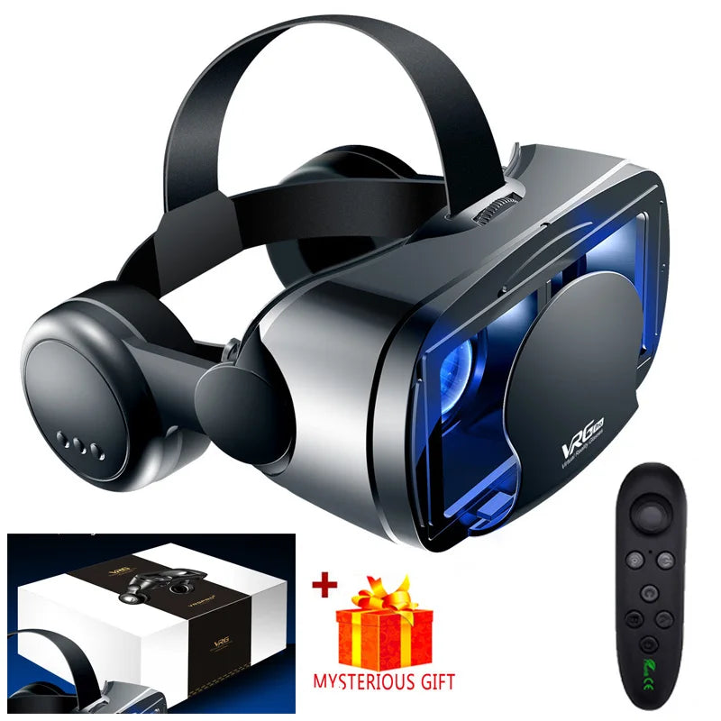 Virtual Reality 3D VR Glasses Helmet Devices Lenses Headset Goggle Smart Smartphone Cell Phone Mobile Viar Realidade Game Viewer