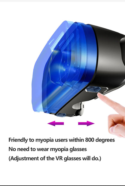 Virtual Reality 3D VR Glasses Helmet Devices Lenses Headset Goggle Smart Smartphone Cell Phone Mobile Viar Realidade Game Viewer