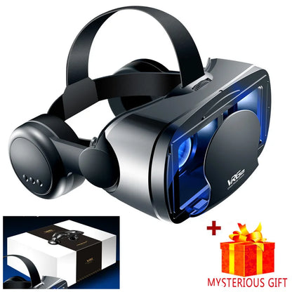 Virtual Reality 3D VR Glasses Helmet Devices Lenses Headset Goggle Smart Smartphone Cell Phone Mobile Viar Realidade Game Viewer