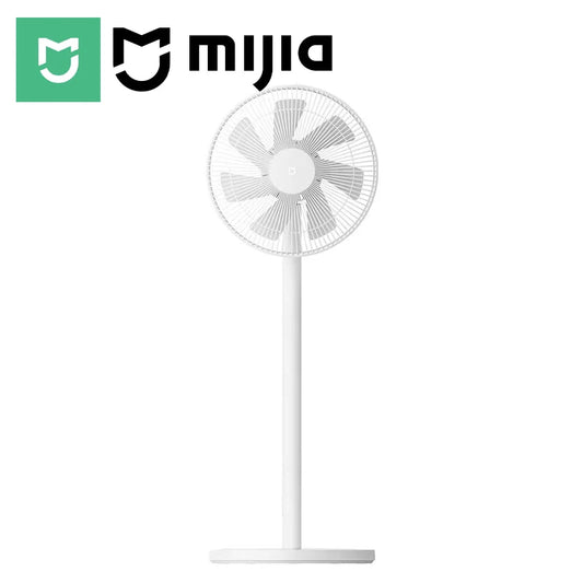MIJIA Smart DC Inverter Floor Fan 1X Upgrade With 7-Blade,140° Wide-Angle Airflow,Low 25.6dB Noise Fan,Power Bank Support