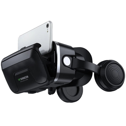 3D Virtual Reality VR Glasses For Phone Mobile Smartphones 7 Inch Headset Helmet Game Wirth Real Viar Goggles Cell Device Lenses