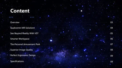 All-in-One 4K 72Hz/90Hz 6DoF 105° FOV Spatial VR AR MR Device with 3D Video Glasses
