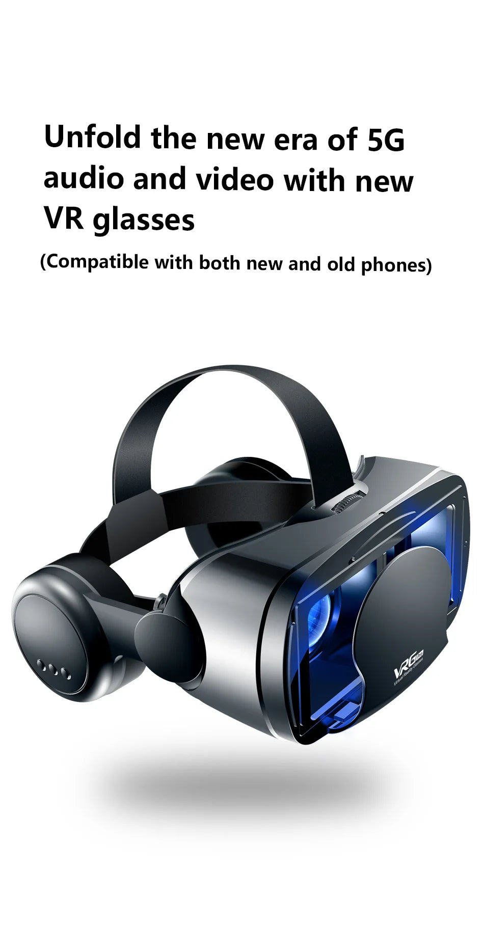 Virtual Reality 3D VR Glasses Helmet Devices Lenses Headset Goggle Smart Smartphone Cell Phone Mobile Viar Realidade Game Viewer