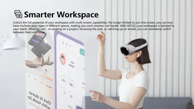 All-in-One 4K 72Hz/90Hz 6DoF 105° FOV Spatial VR AR MR Device with 3D Video Glasses
