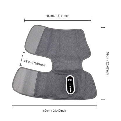 Electric Leg Massager Thigh Calf Air Compression Massager 3 Modes 360° All-Round Wrap Massage Leg Muscle Improve Calf Edema