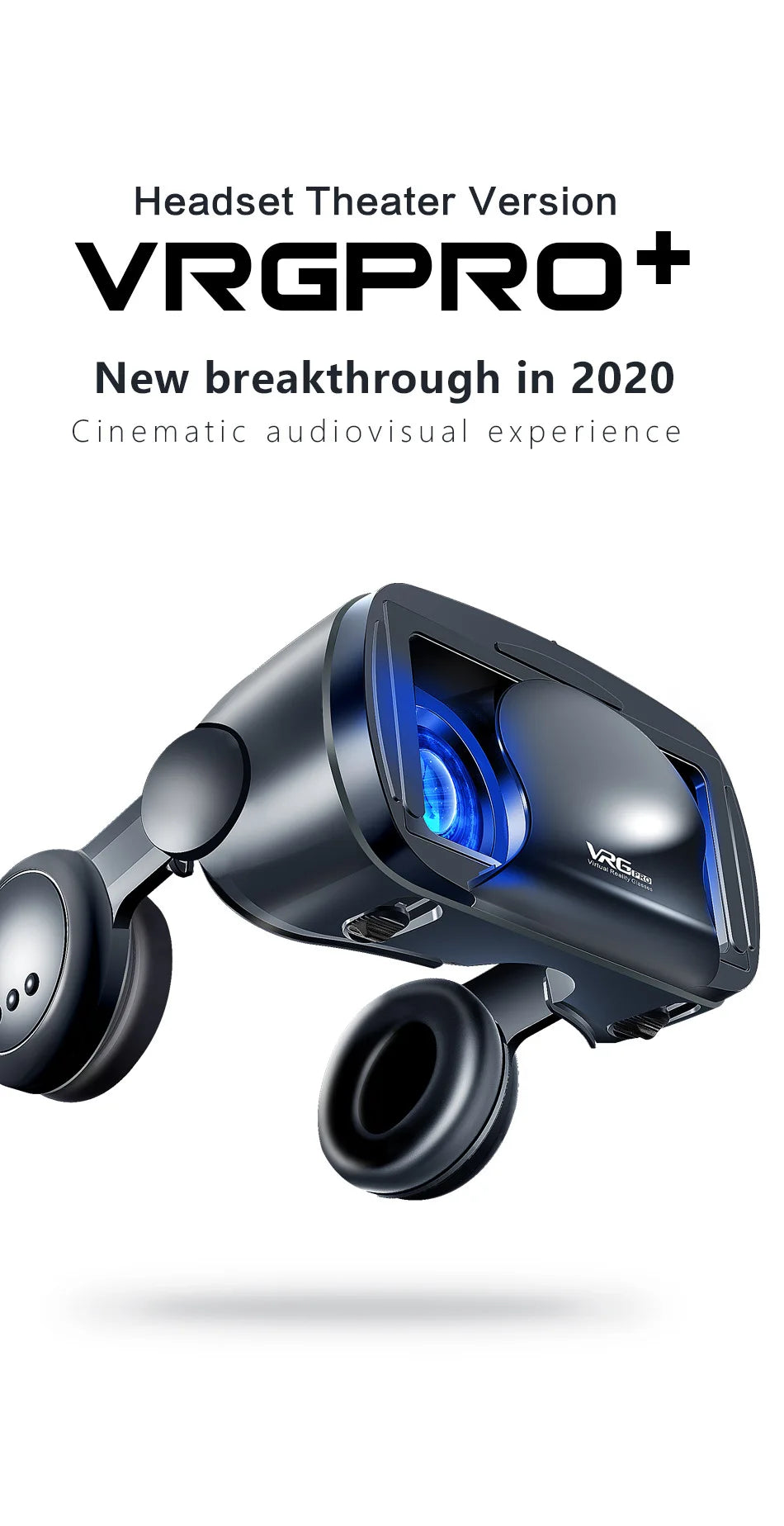 Virtual Reality 3D VR Glasses Helmet Devices Lenses Headset Goggle Smart Smartphone Cell Phone Mobile Viar Realidade Game Viewer