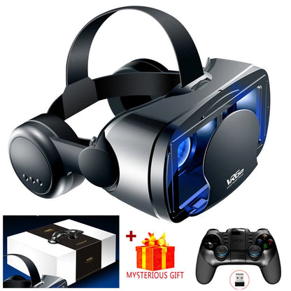 Virtual Reality 3D VR Glasses Helmet Devices Lenses Headset Goggle Smart Smartphone Cell Phone Mobile Viar Realidade Game Viewer