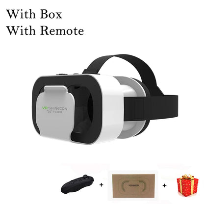 3D Virtual Reality VR Glasses For Phone Mobile Smartphones 7 Inch Headset Helmet Game Wirth Real Viar Goggles Cell Device Lenses