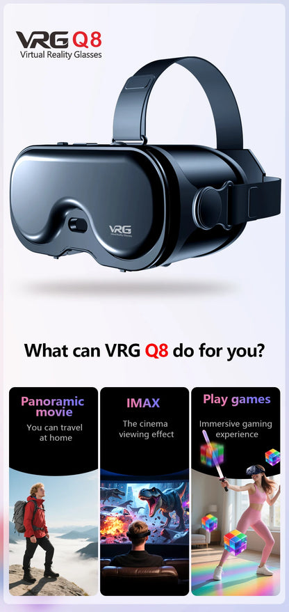 Virtual Reality 3D VR Glasses Helmet Devices Lenses Headset Goggle Smart Smartphone Cell Phone Mobile Viar Realidade Game Viewer