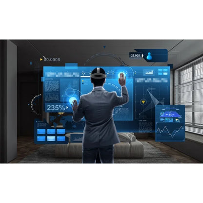 All-in-One 4K 72Hz/90Hz 6DoF 105° FOV Spatial VR AR MR Device with 3D Video Glasses