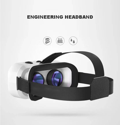 VR Glasses 3D Viar Phone Virtual Reality Headset Helmet Devices Smart Lenses Goggles For Smartphones Cell Hedset Mobile Game Set