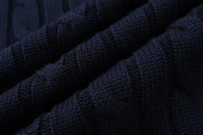 AS AW25 pinstripe collection slip dress + knit mockneck top + embroidery cableknit + stripe pleat skirt