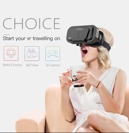 3D Virtual Reality VR Glasses For Phone Mobile Smartphones 7 Inch Headset Helmet Game Wirth Real Viar Goggles Cell Device Lenses
