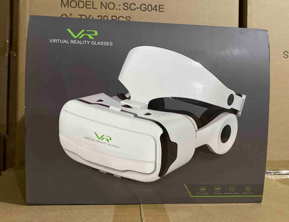 VR Glasses Virtual Reality 3D Headset Helmet For Android iPhone Smartphone Mobile Phone Game Wirth Real Goggles Devices Lenses