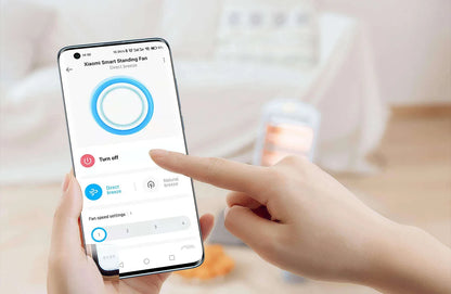 MIJIA Smart DC Inverter Floor Fan 1X Upgrade With 7-Blade,140° Wide-Angle Airflow,Low 25.6dB Noise Fan,Power Bank Support