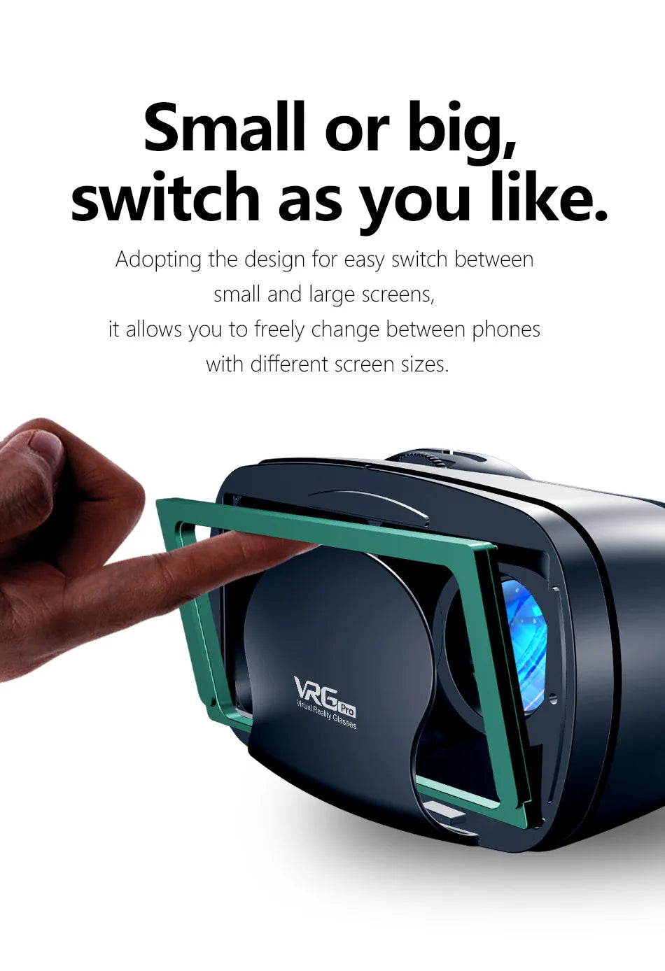 Virtual Reality 3D VR Glasses Helmet Devices Lenses Headset Goggle Smart Smartphone Cell Phone Mobile Viar Realidade Game Viewer