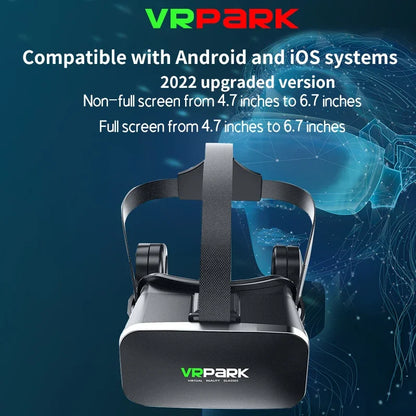 Virtual Reality VR Glasses 3D Headset Bluetooth Devices Smart Phone Helmet Goggles Lenses Smartphone Viar Headphones Cell Mobile