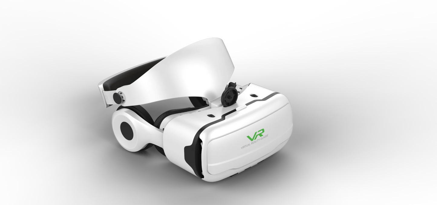 VR Glasses Virtual Reality 3D Headset Helmet For Android iPhone Smartphone Mobile Phone Game Wirth Real Goggles Devices Lenses