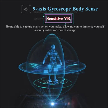 Qianhuan Magic Mirror VR Glasses AIO5 - All-in-One 3D Stereo Game and Movie Virtual Reality Technology Smart Device, No Phone Re