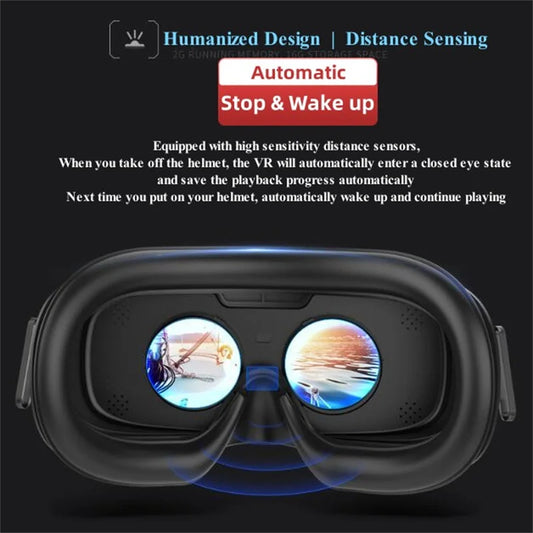 Qianhuan Magic Mirror VR Glasses AIO5 - All-in-One 3D Stereo Game and Movie Virtual Reality Technology Smart Device, No Phone Re