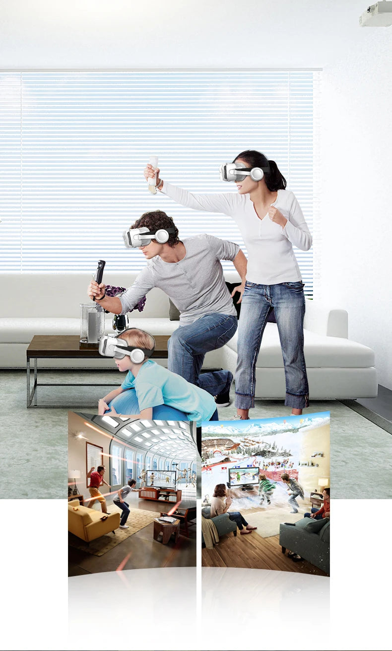 3D Virtual Reality VR Glasses For Phone Mobile Smartphones 7 Inch Headset Helmet Game Wirth Real Viar Goggles Cell Device Lenses
